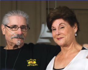 Bonnie Laiderman, President Veterans Home Care and her brother
